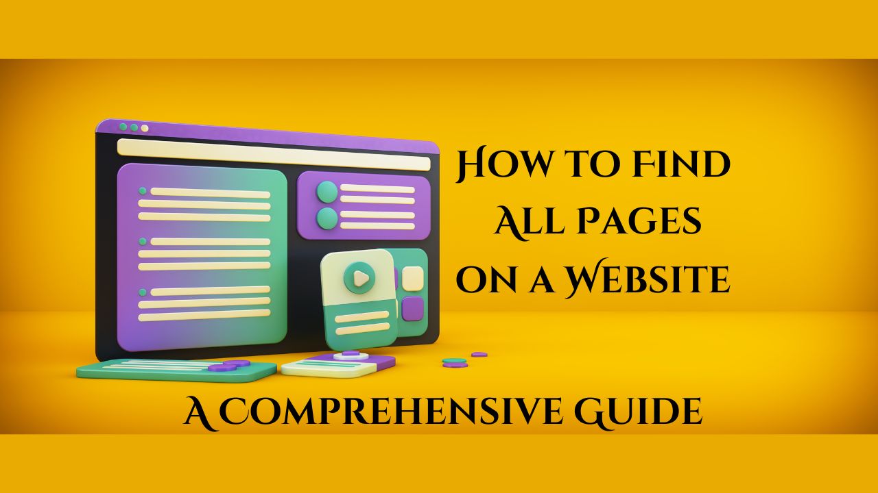 How to Find All Pages on a Website