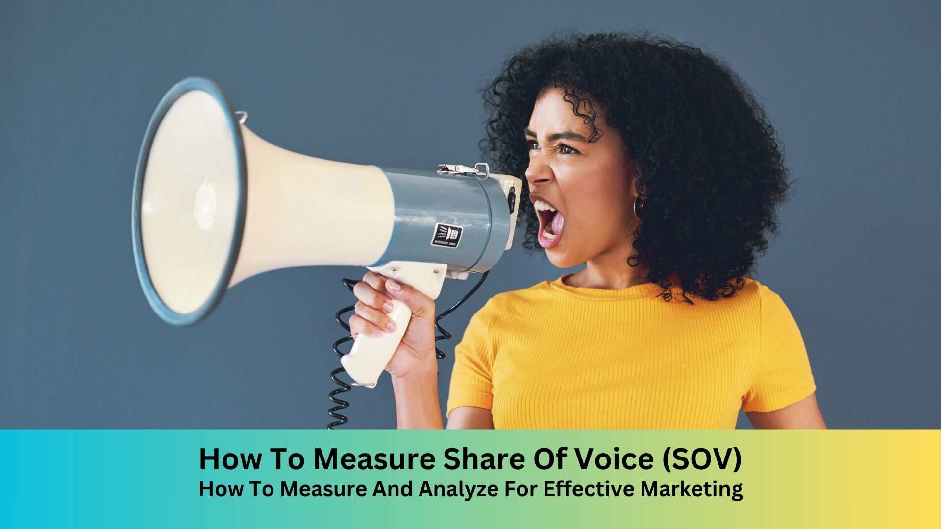 How To Measure Share Of Voice