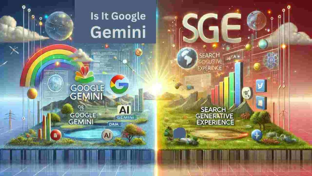 Is It Google Gemini or SGE